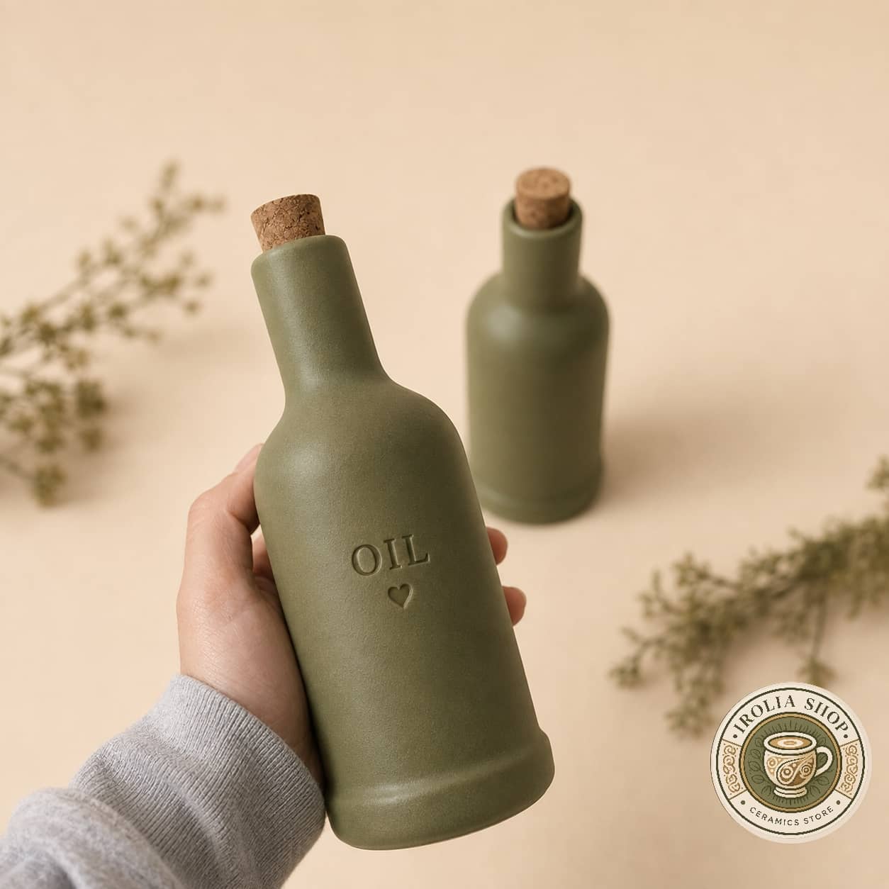 بطری روغن ریز و آبلیمو خوری آرت مولد